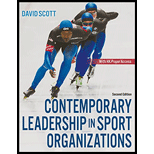 Contemporary Leadership in Sport Organizations