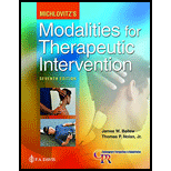 Michlovitz's Modalities for Therapeutic Intervention