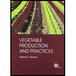 Vegetable Production and Practices