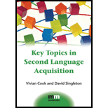 Key Topics In Second Language Acquisit.