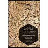 Words Underway: Continental Philosophy of Language