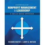 Essentials of Nonprofit Management and Leadership: A Skills-Based Approach
