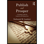 Publish and Prosper