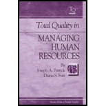Total Quality in Managing Human Resources (Hardback)
