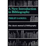 New Introduction to Bibliography