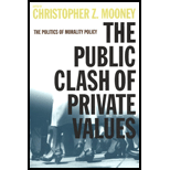 Public Clash of Private Values: The Politics of Morality Policy