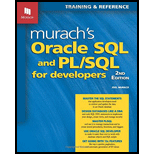 Murach's Oracle SQL and PL/SQL for Developers