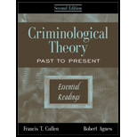 Criminological Theory : Past to Present : Essential Readings
