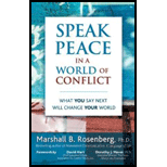 Speak Peace in a World of Conflict: What You Say Next Will Change Your World