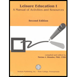 Leisure Education: Manual of Activities and Resource (Looseleaf)