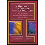 Handbook of Content Literacy Strategies