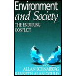 Environment and Society : The Enduring Conflict