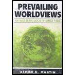 Prevailing Worldviews of Western Society Since 1500