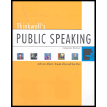 Thinkwell's Public Speaking -Worktext