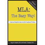 MLA: The Easy Way! (Custom)