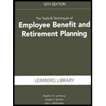 Tools & Techniques of Employee Benefit and Retirement Planning