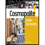 Cosmopolite 1: Cahier D'activities, A1