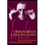 Leben Des Galilei With Commentary
