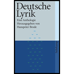 *Deutsche Lyrik