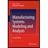 Manufacturing Systems Modeling and Analysis