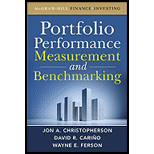 Portfolio Performance Measurement and Benchmarking (Hardback)