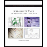 Spreadsheet Tools for Engineers Using Excel 2007