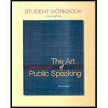 Art of Public Speaking - Student Workbook