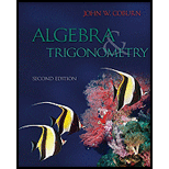 Algebra and Trigonometry