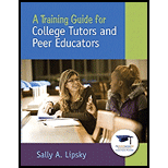 Training Guide for College Tutors and Peer Educators