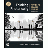 Thinking Rhetorically: A Guide to College Writing (Pearson+)