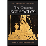 Complete Sophocles: Volume II: Electra and Other Plays Volume 2