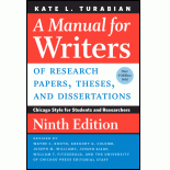 A Manual for Writers of Research Papers  Theses and Dissertations