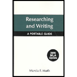 Research and Writing: Portable 09 MLA /10 APA - Text Only