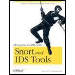 Managing Security with Snort and IDS Tools