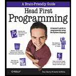 Head First Programming : A Learner's Guide to Programming Using the Python Language