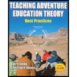 Teaching Adventure Education Theory: Best Practices - With CD
