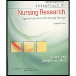 Essentials of Nursing Research-Study Guide