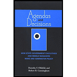 Agendas and Decisions: How State Government Executives and Middle Managers Make and Administer Policy