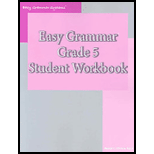 Easy Grammar: Grade 5 - Workbook