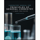 Laboratory Manual for Principles of General Chemistry