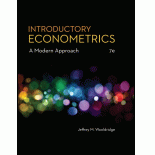 Introductory Econometrics:  A Modern Approach