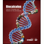 WebAssign for Stewart/Day's Biocalculus: Calculus, Probability, and Statistics for the Life Sciences, 1st Edition [Instant Access], Multi-Term