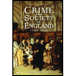 Crime and Society in England 1750-1900