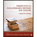 Perspectives in Social Research Methods and Analysis: A Reader for Sociology
