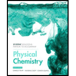 Physical Chemistry - Student Solution Manual