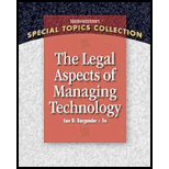 Legal Aspects of Managing Technology