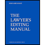 Lawyer's Editing Manual