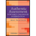 Authentic Assessment for Early Childhood Intervention: Best Practices