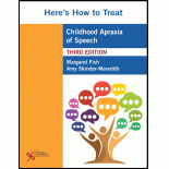 Here's How to Treat Childhood Apraxia of Speech, Third Edition