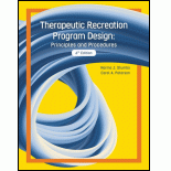 Therapeutic Recreation Program Design: Principles and Procedures